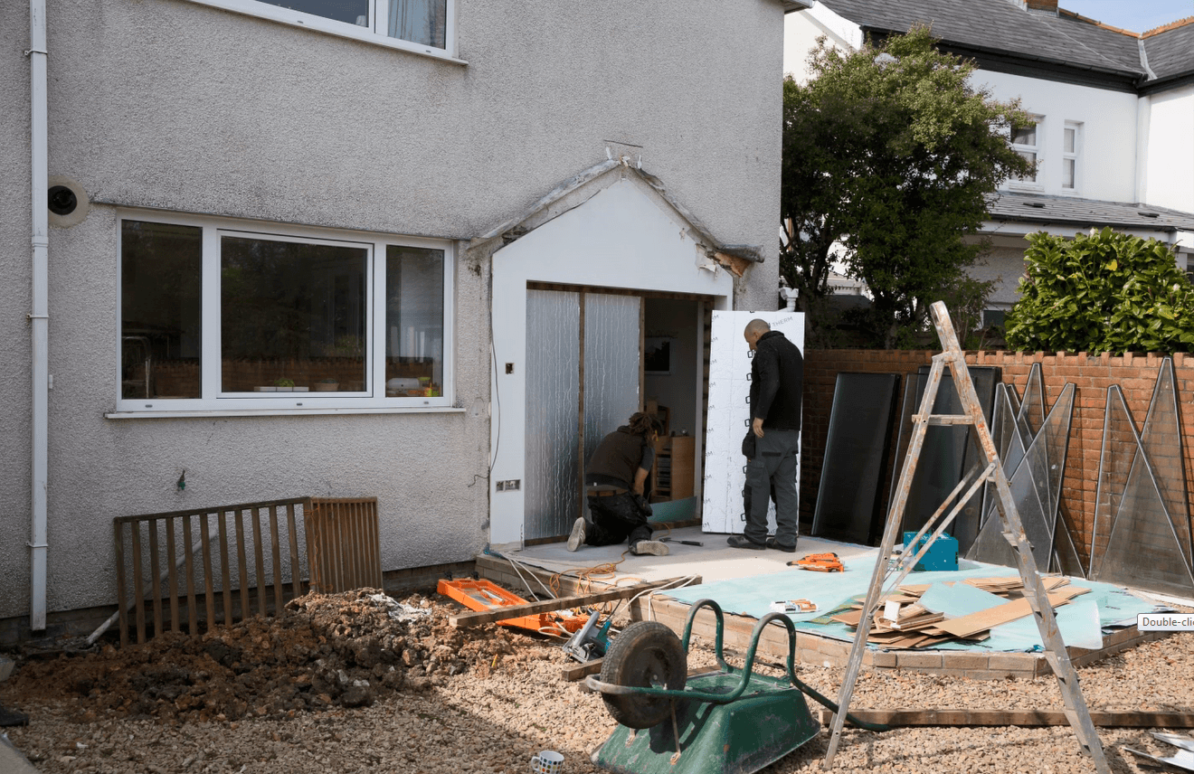 Conservatory removed